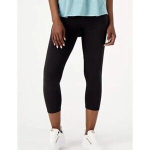 zuda Petite Basic Redefined Crop Legging Black Petite X-Large